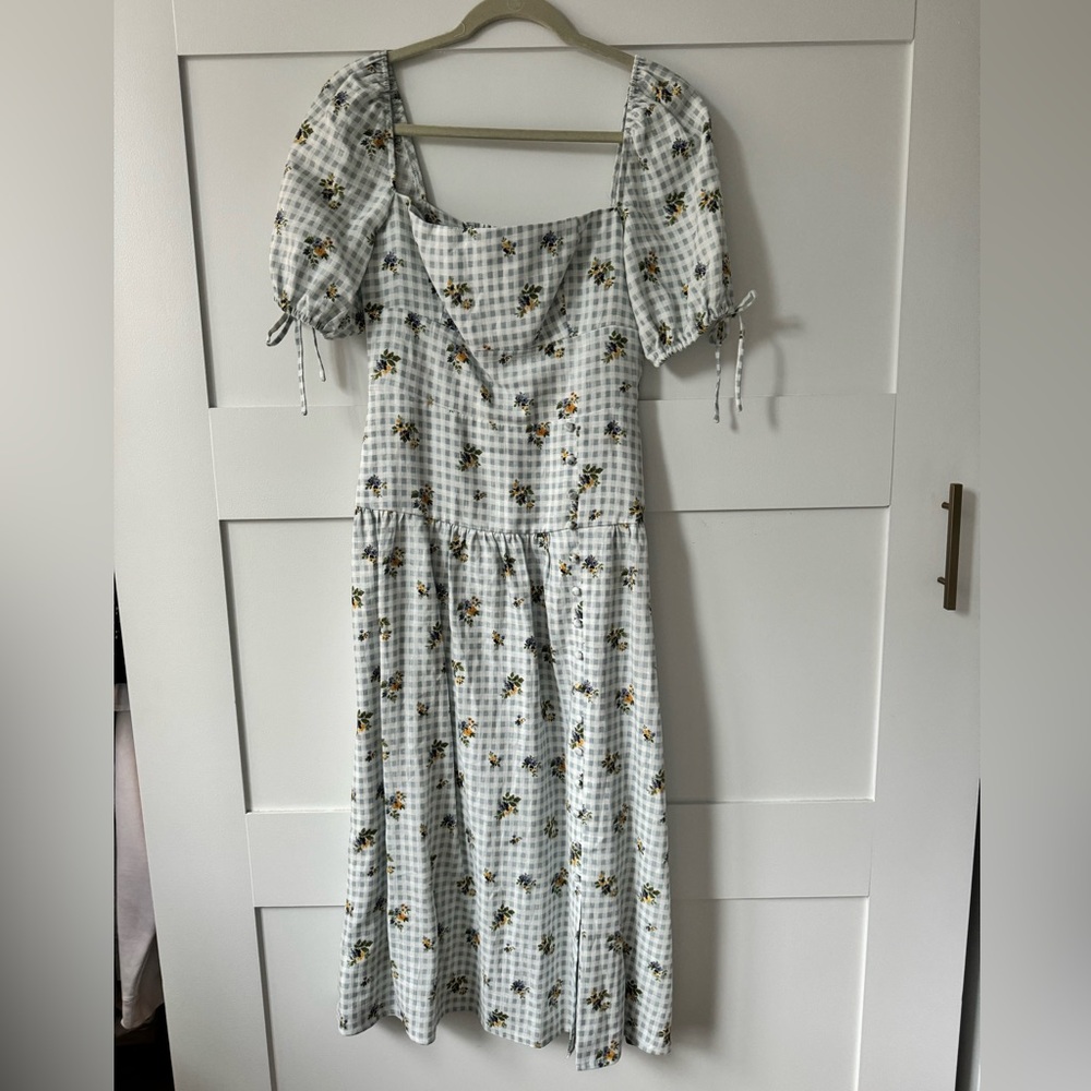 Reformation Melony Linen Dress - Picture 4 of 8